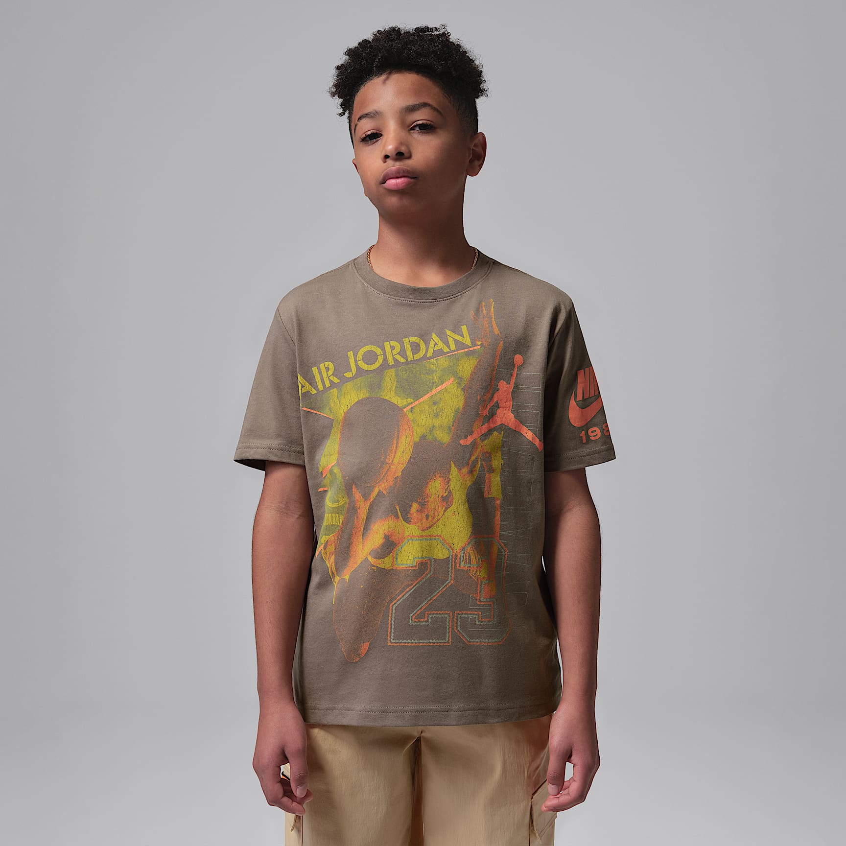 Jordan Big Kids' 1984 Vintage T-Shirt. Nike.com